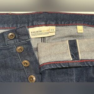 Raleigh Denim 31x34 Selvedge